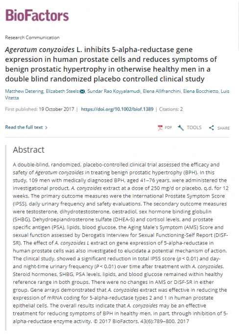 cơ chế tác dụng hoa ngũ sắc được công nhận